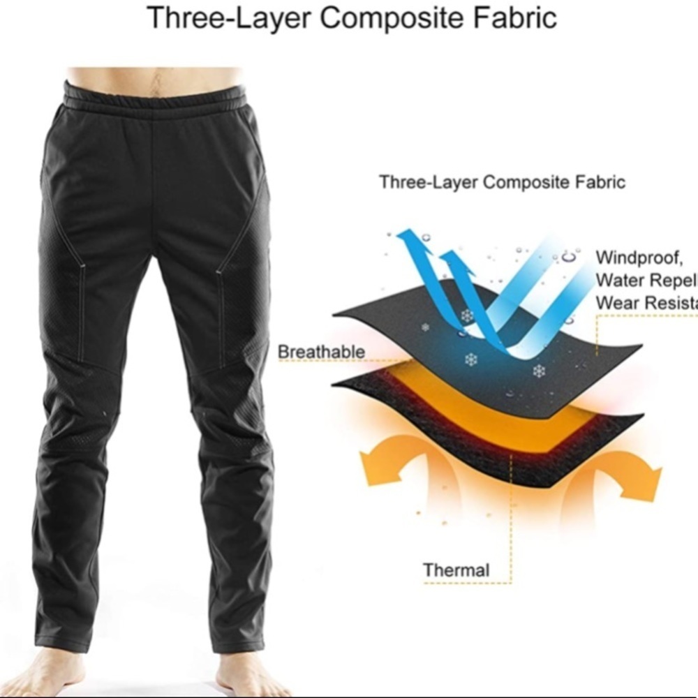 INBIKE Fleece Windproof Thermal Pants CH.